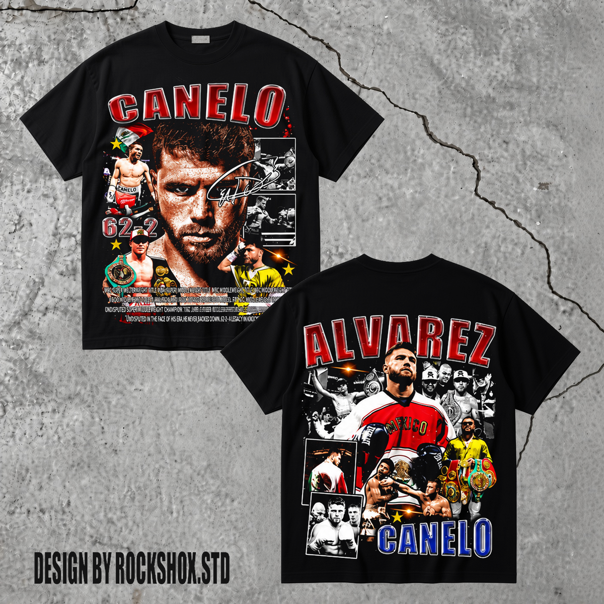 Canelo Alvarez Mexican Boxing Legend T-Shirt