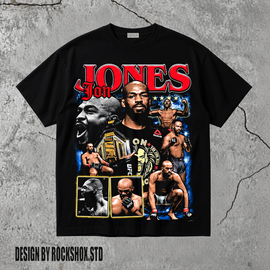 Jon Jones Bones Graphic UFC MMA T-Shirt