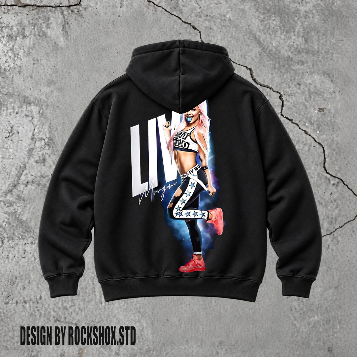 Liv Morgan “The Miracle Kid” Vintage Wrestling WWE Hoodie