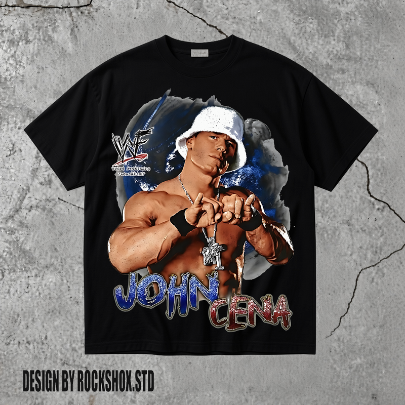 John Cena 17 Time World Champions WWE Wrestling T-Shirt