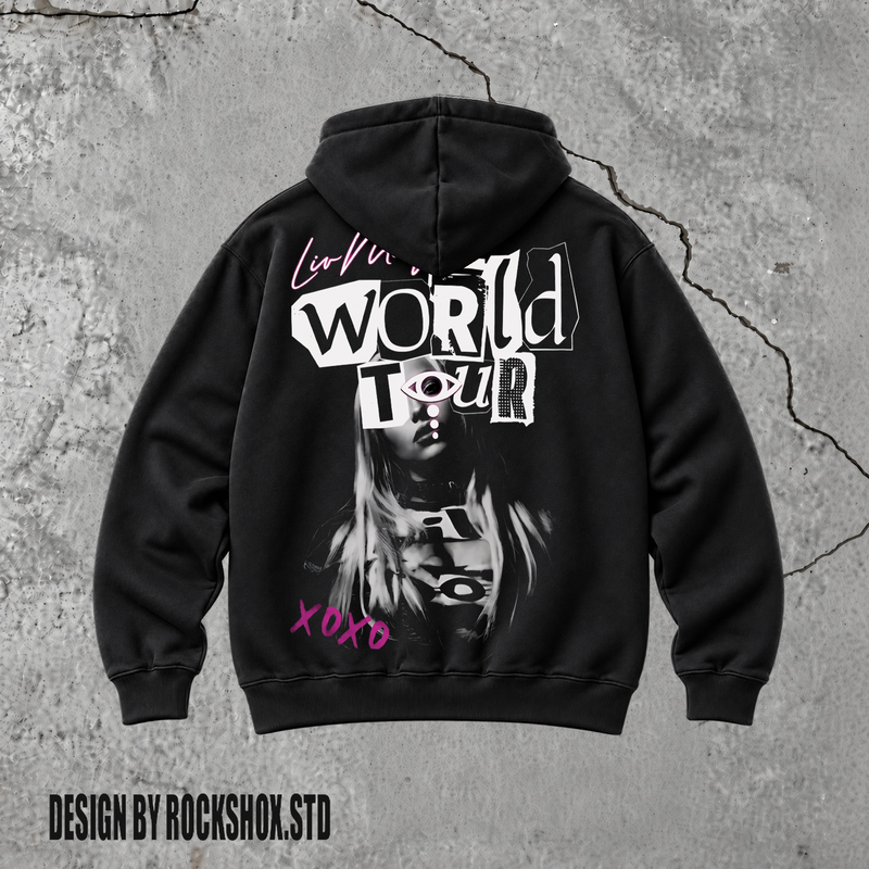 Liv Morgan Vintage Wrestling WWE Hoodie