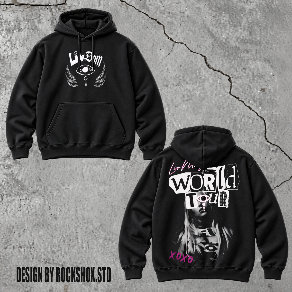 Liv Morgan Vintage Wrestling WWE Hoodie