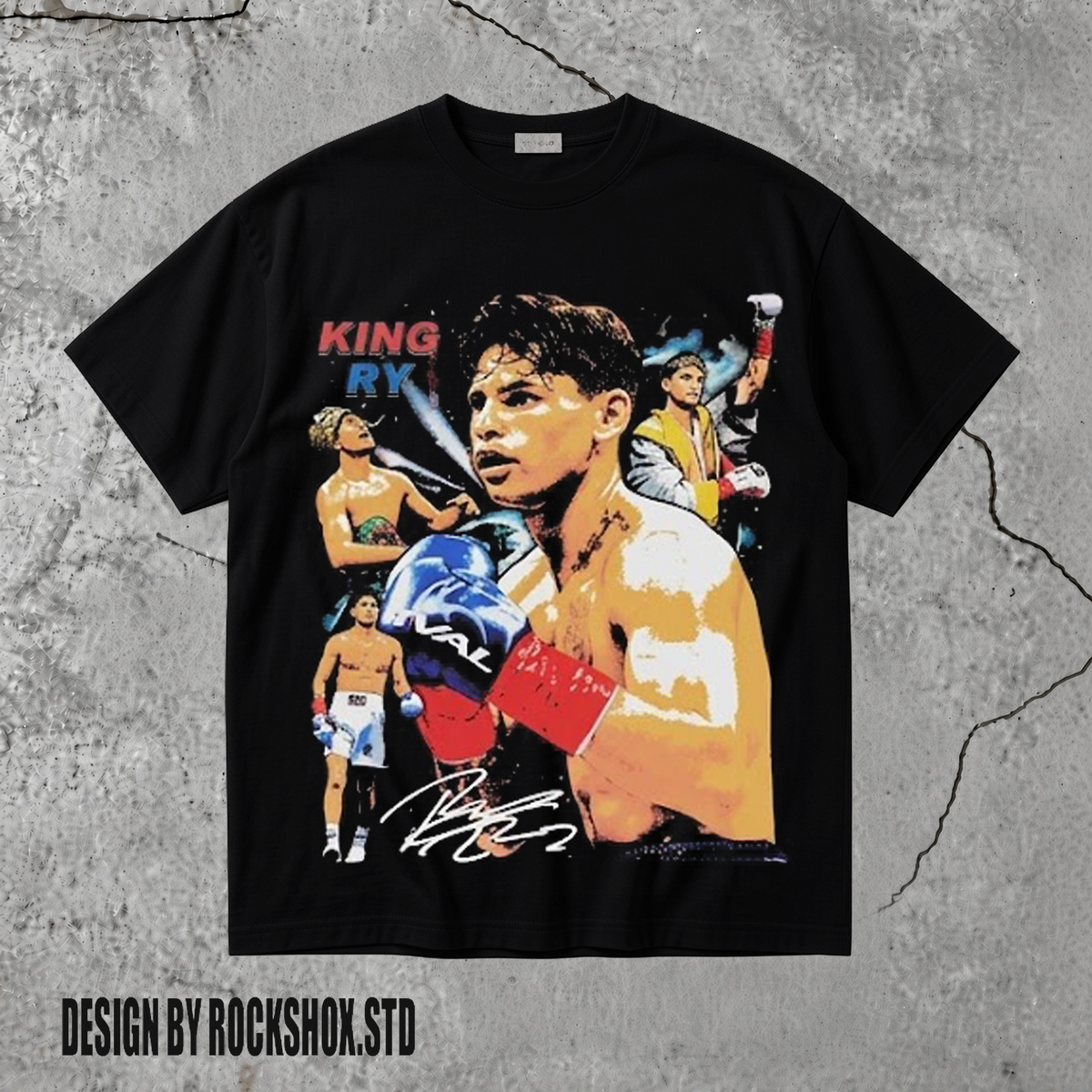 Ryan Garcia King Ry Vintage Boxing T-Shirt