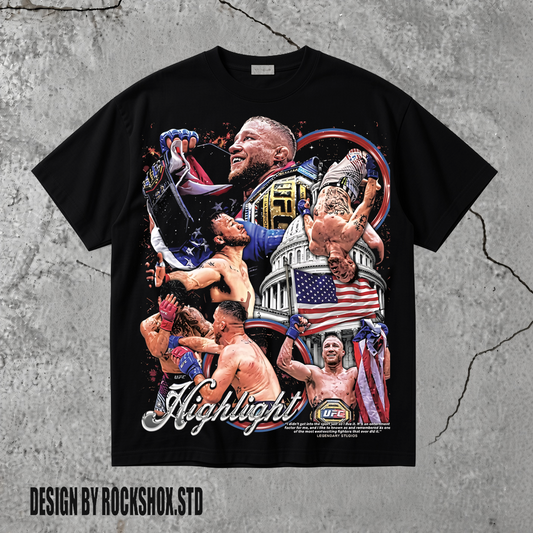 The Highlight Justin Gaethje  MMA UFC T-Shirt