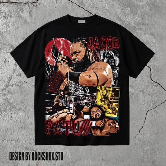 Jacob Fatu - The Samoan Werewolf WWE Wrestling T-Shirt