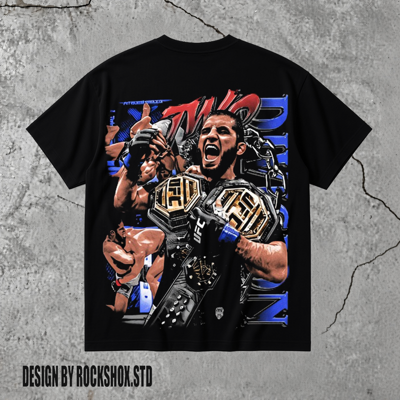 Islam Makhachev Champion Vintage UFC MMA T-Shirt