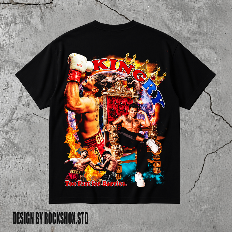 Ryan Garcia King Ry Vintage Boxing T-Shirt
