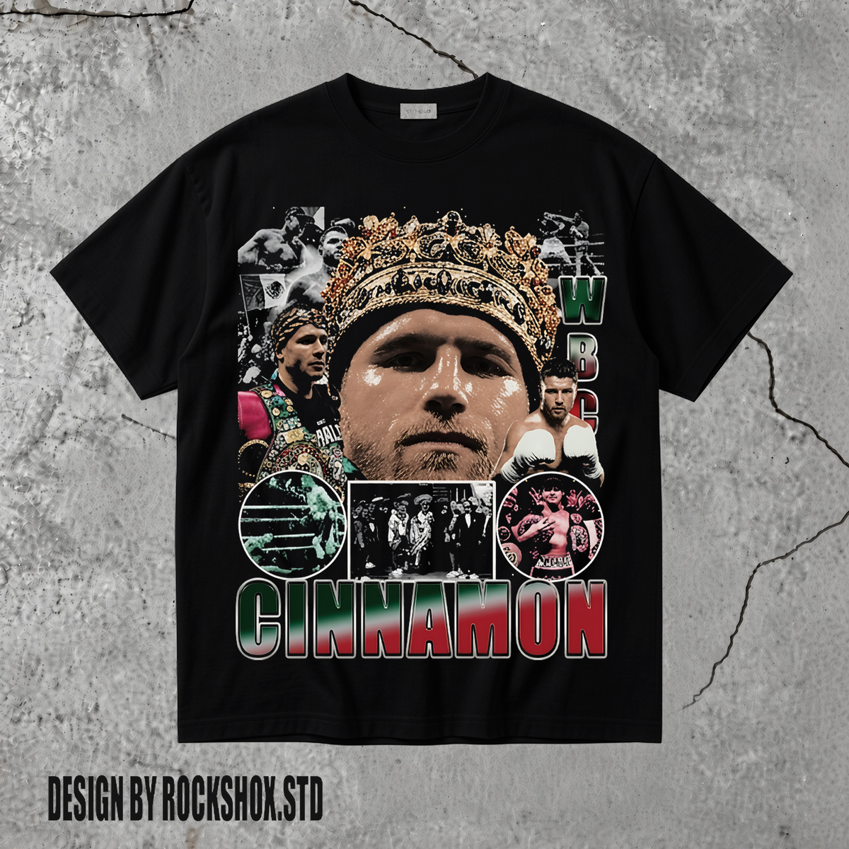 Canelo Alvarez Cinnamón Mexican Boxing T-Shirt