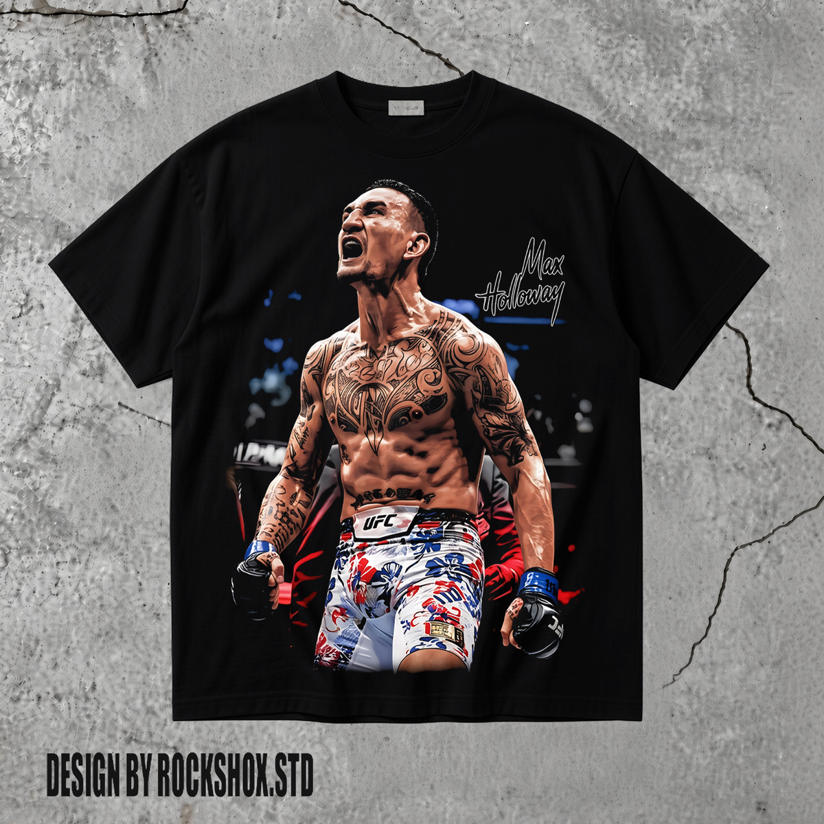 Max Holloway The Blessed UFC T-Shirt