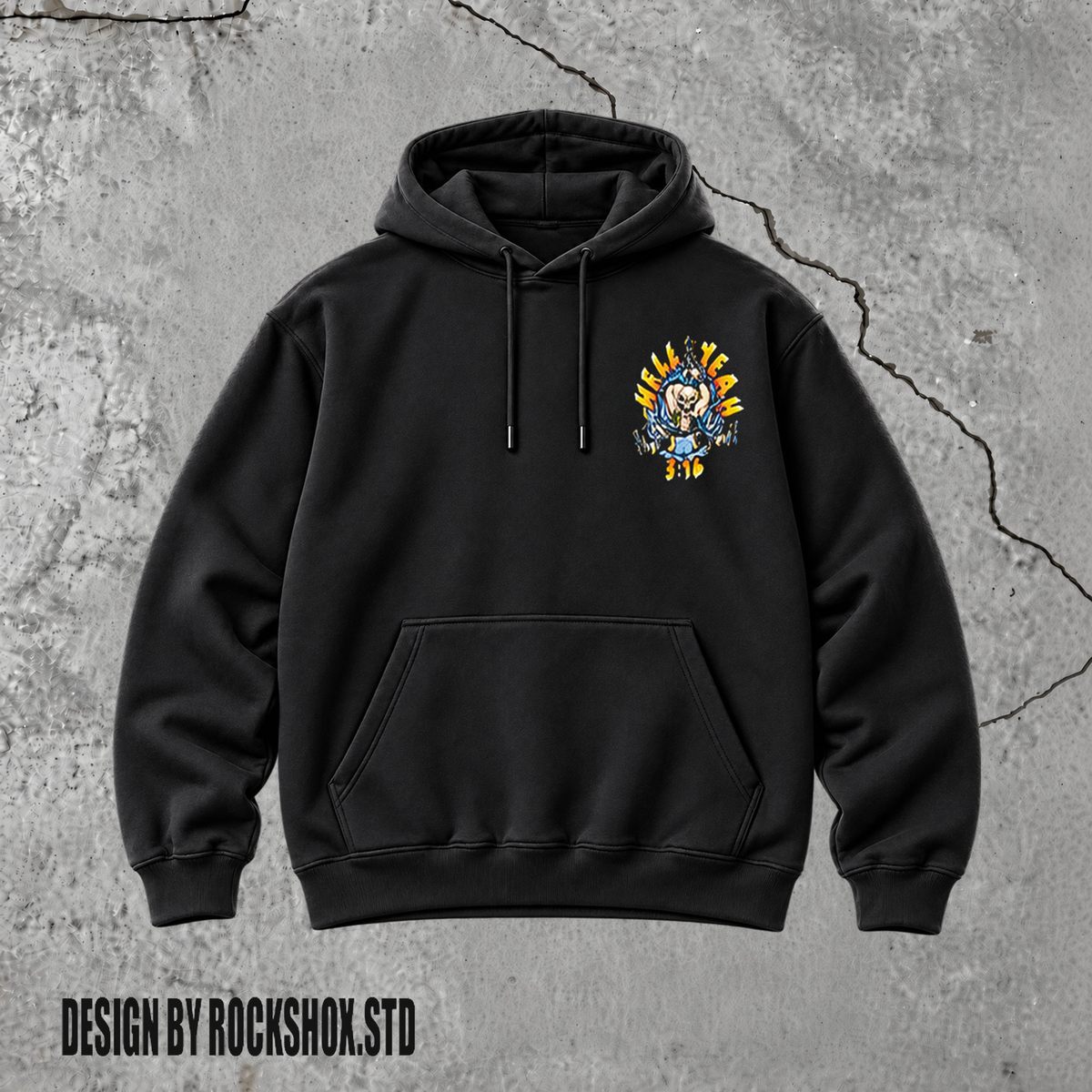 Stone Cold Steve Austin 316 Heavy Cotton WWE Hoodie