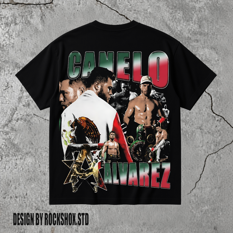 Canelo Alvarez Cinnamón Mexican Boxing T-Shirt