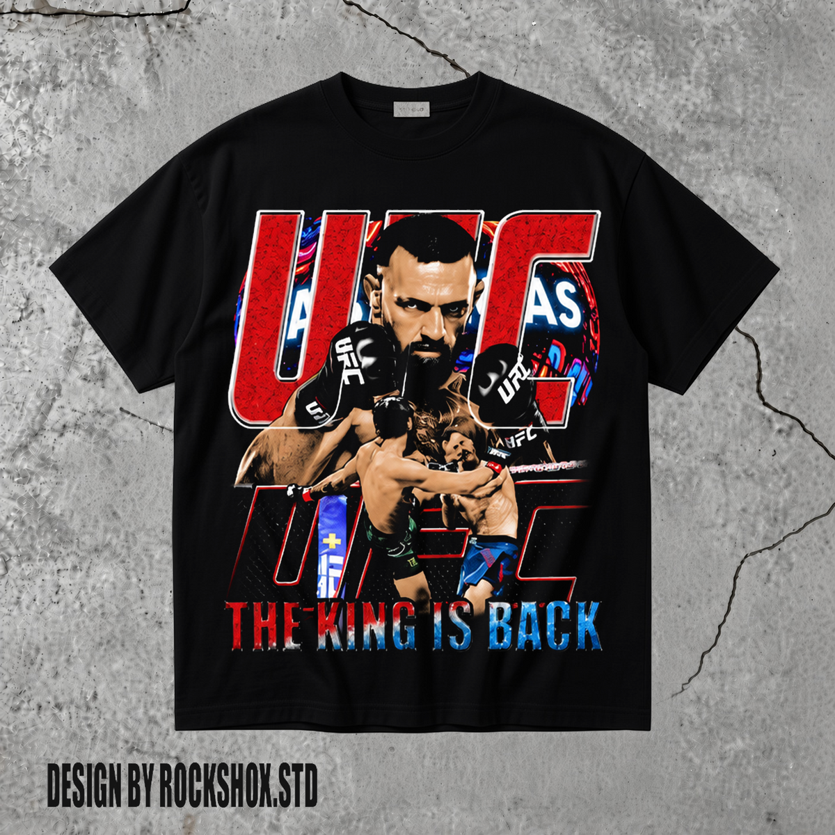 The King Is Back Conor McGregor MMA UFC T-Shirt