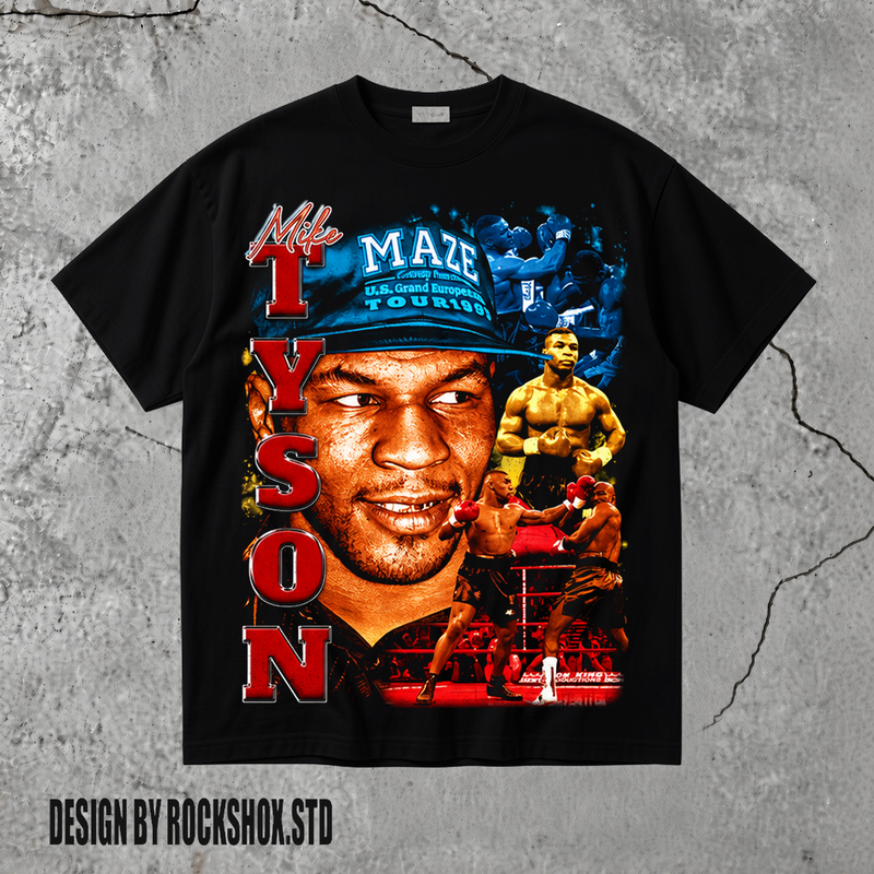 Mike Tyson Iron Mike Graphic T-Shirt