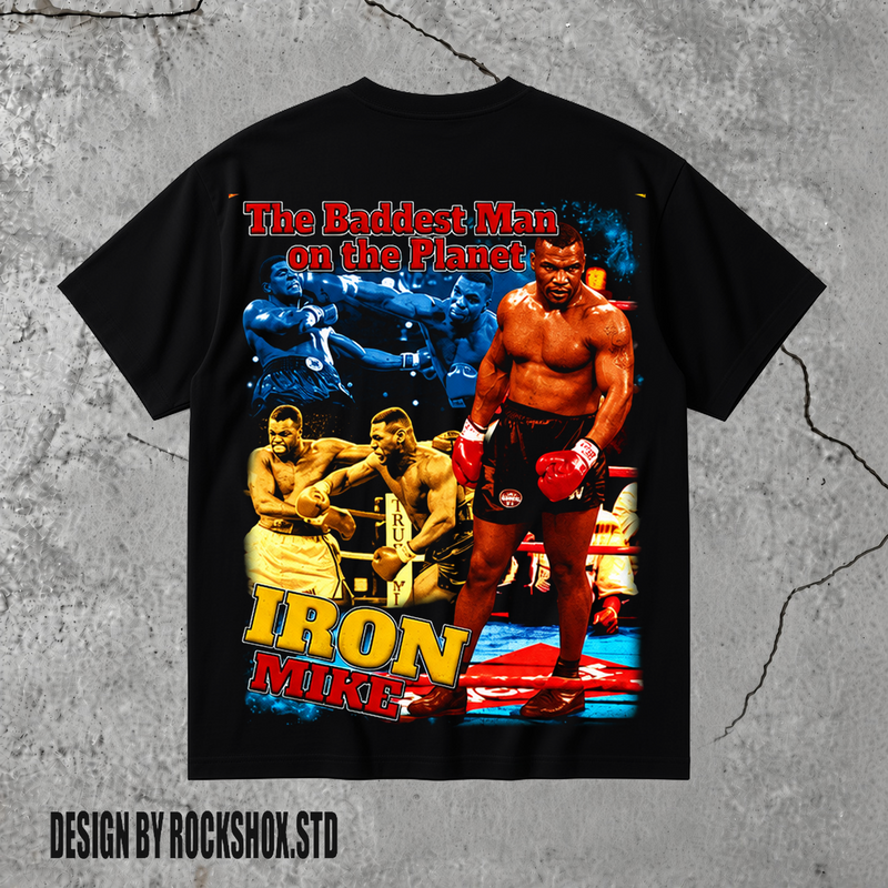 Mike Tyson Iron Mike Graphic T-Shirt