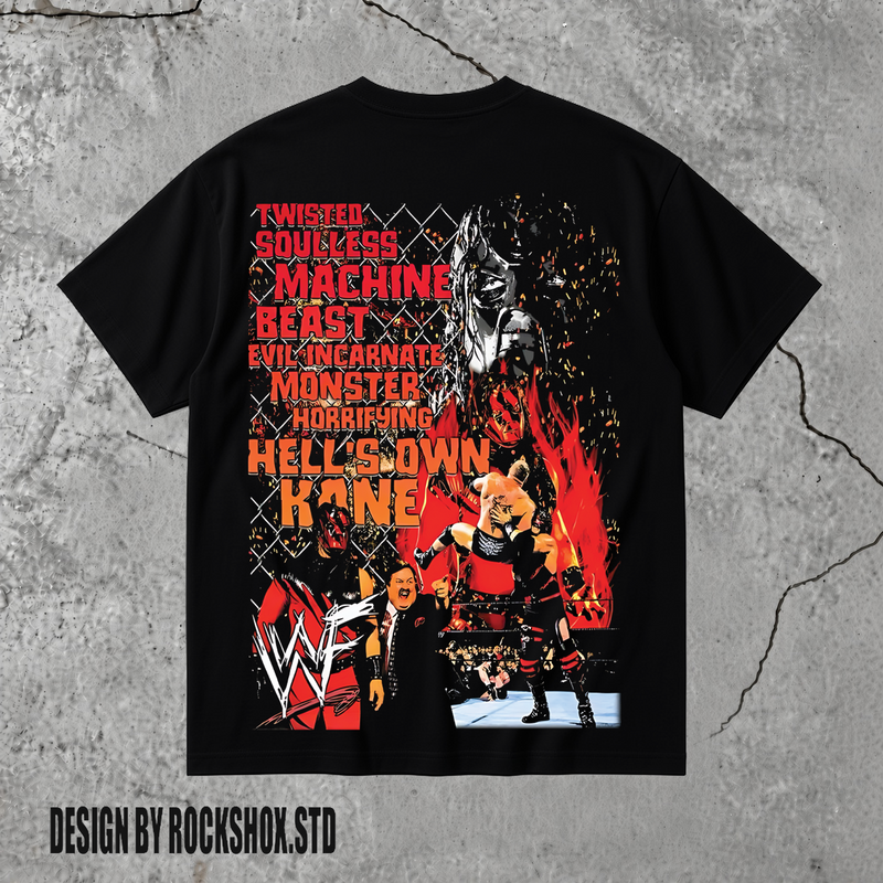 The Big Red Machine Kane WWE Wrestling T-Shirt