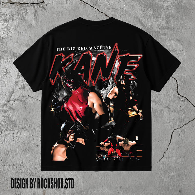 The Big Red Machine Kane WWE Wrestling T-Shirt