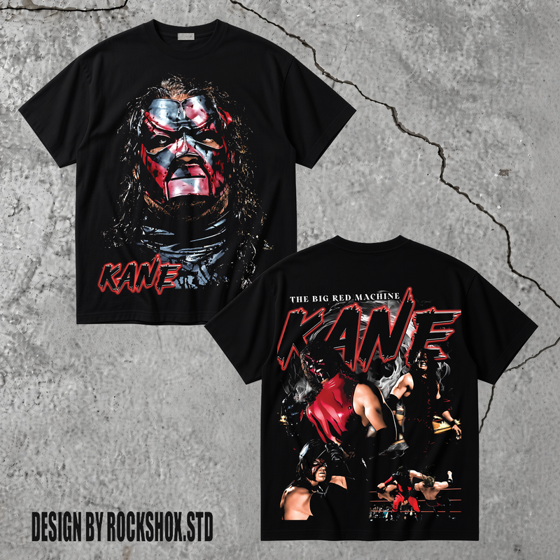 The Big Red Machine Kane WWE Wrestling T-Shirt