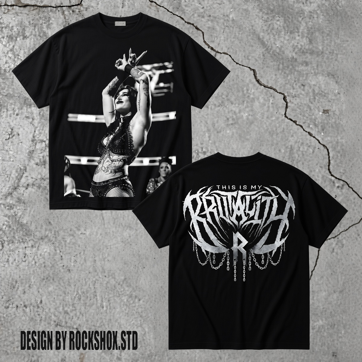 Rhea Ripley ''This Is My Brutality'' WWE Wrestling T-Shirt