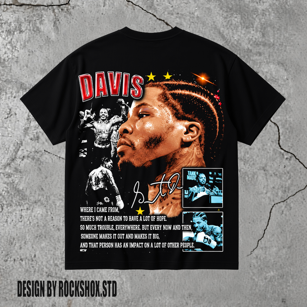 Gervonta Davis Tank Graphic T-Shirt