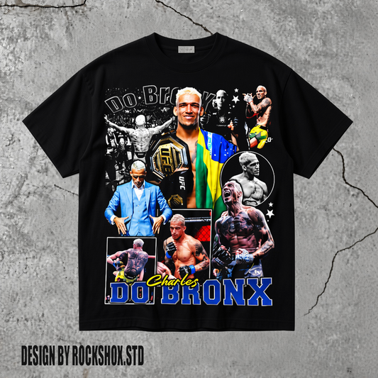 Charles Oliveira Do Bronx Graphic UFC MMA T-Shirt