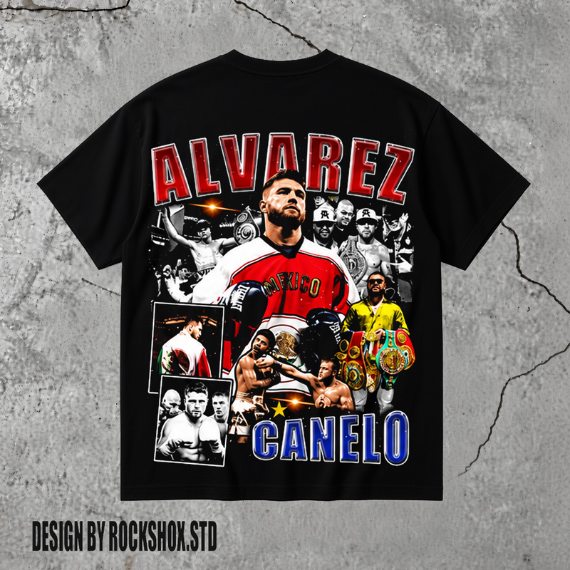 Canelo Alvarez Mexican Boxing Legend T-Shirt