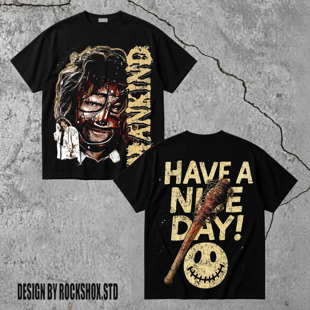 Mankind Have A Nice Day WWE Wrestling T-Shirt