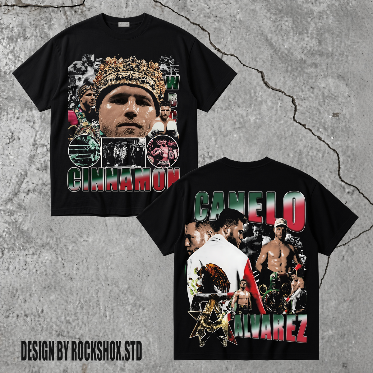 Canelo Alvarez Cinnamón Mexican Boxing T-Shirt