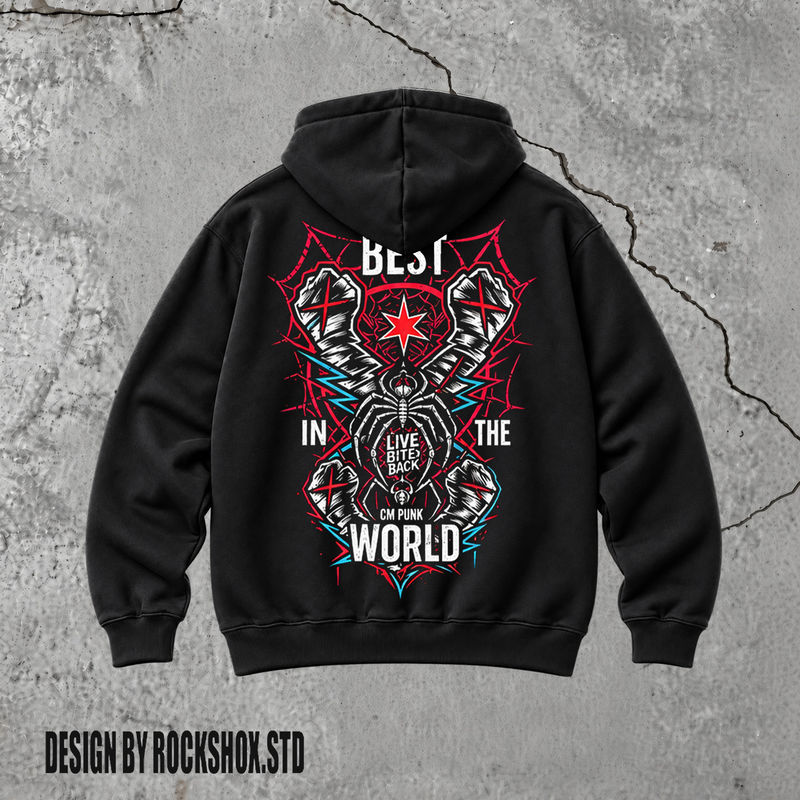 Aj Lee & Cm Punk WWE Hoodie