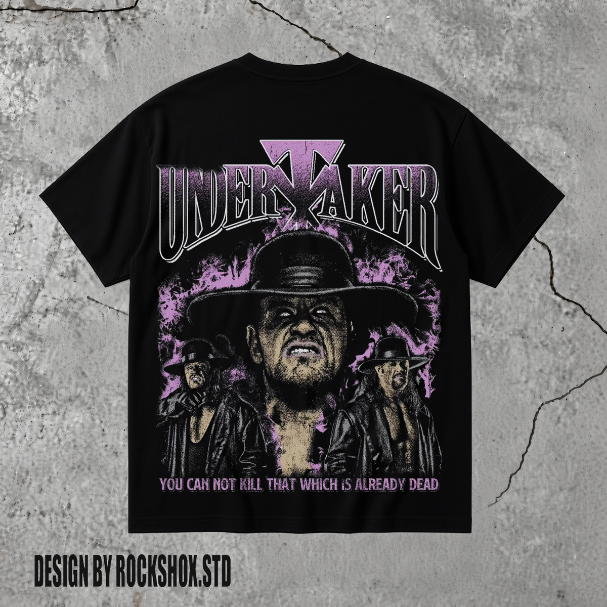 Undertaker The Deadman WWE Wrestling T-Shirt