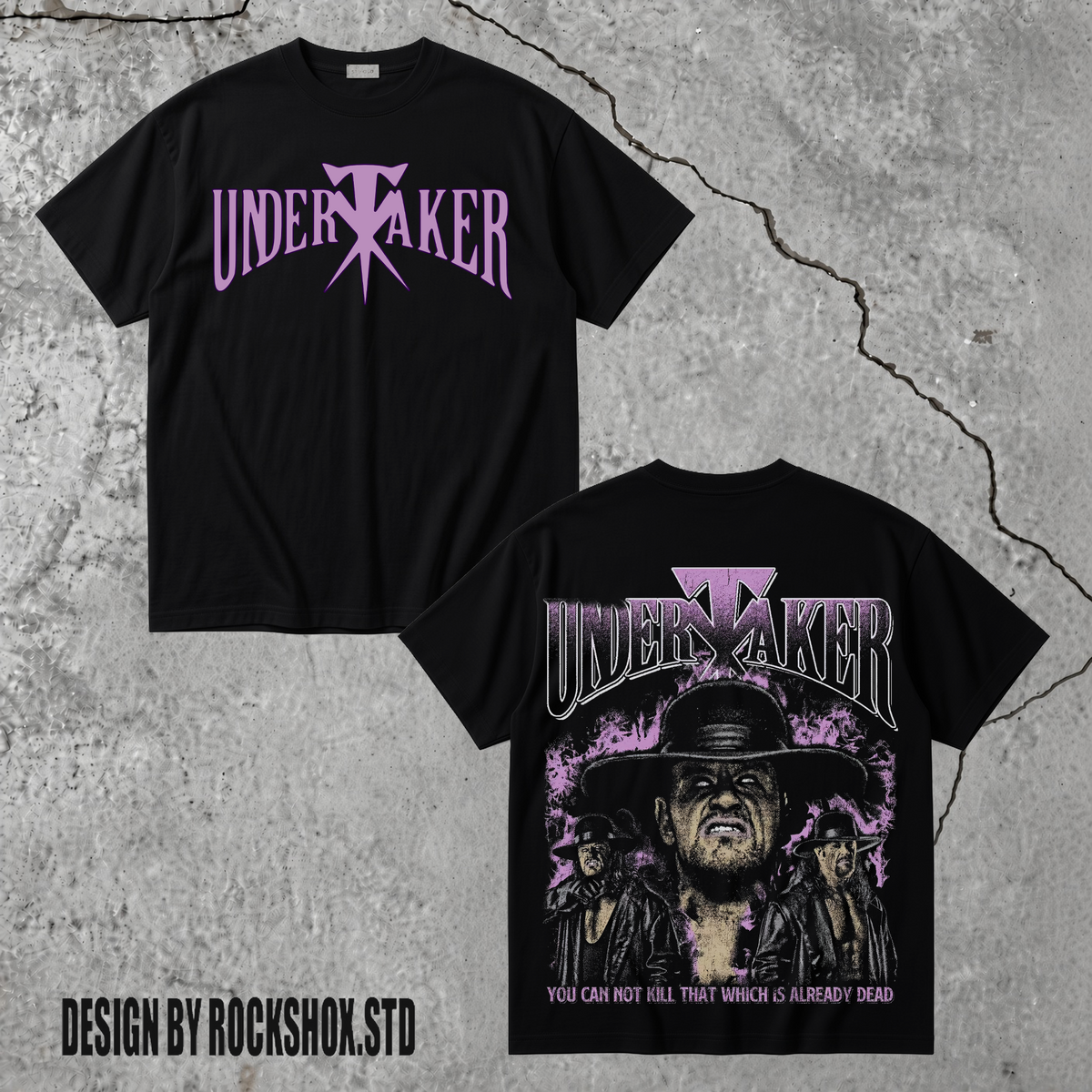Undertaker The Deadman WWE Wrestling T-Shirt