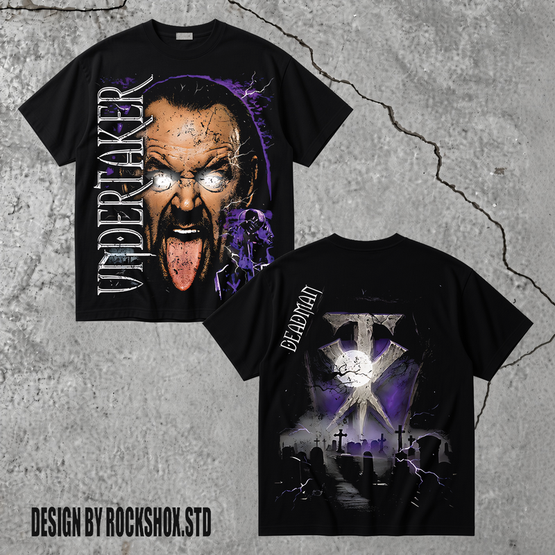 The Undertaker Deadman WWE Wrestling T-Shirt
