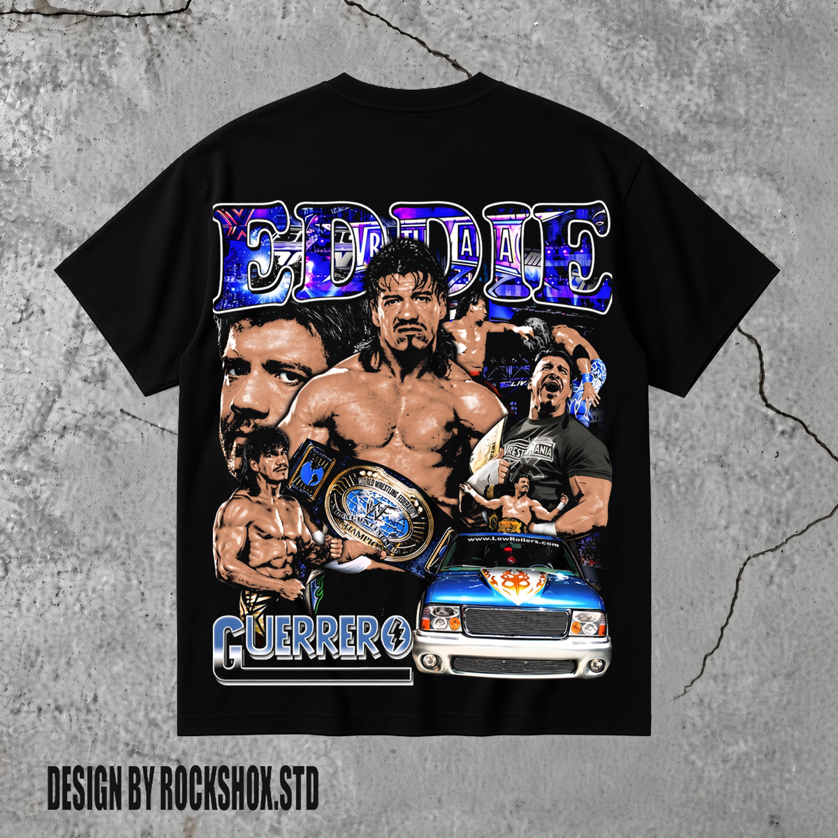 Eddie Guerrero Latino Heat WWE Wrestling T-Shirt