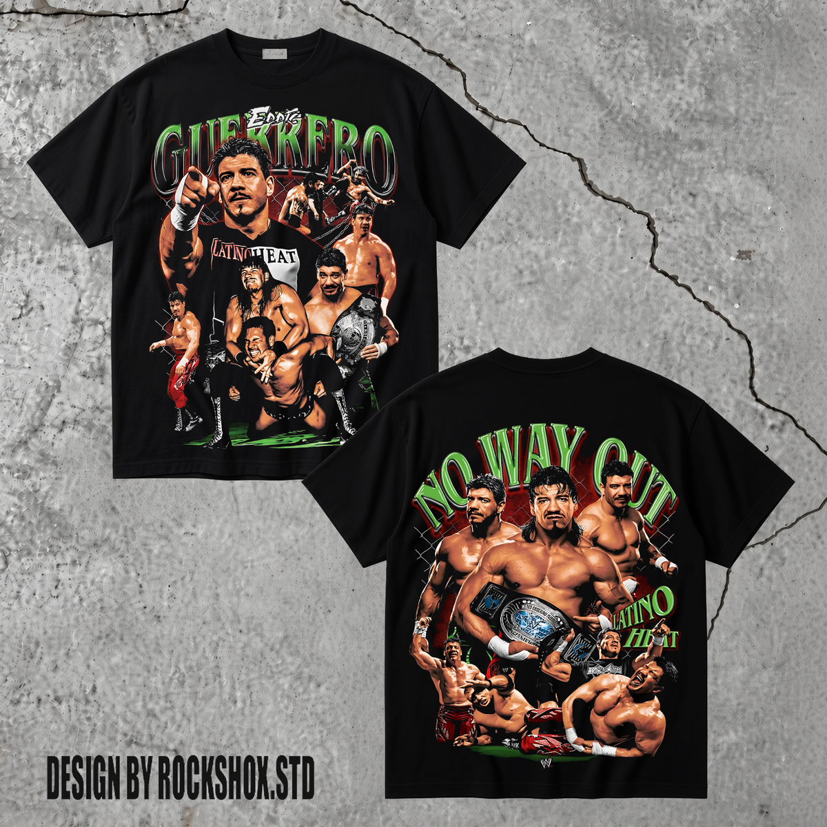 Eddie Guerrero Latino Heat WWE Wrestling T-Shirt