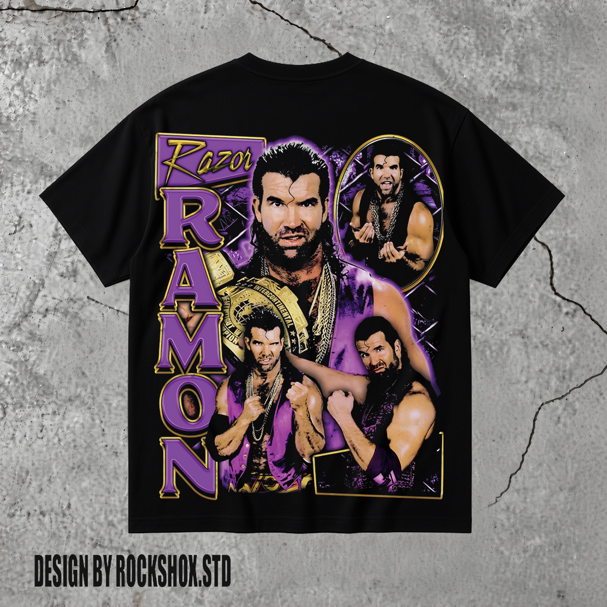 Scott Hall Razor Ramon WWE Wrestling T-Shirt