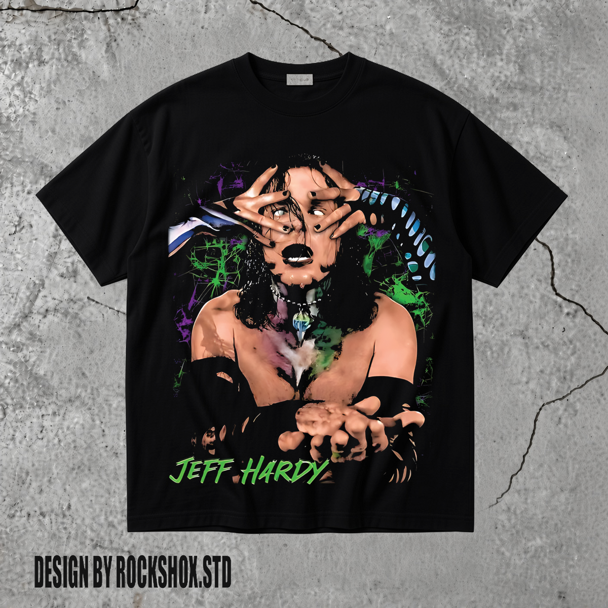Jeff Hardy Hardy Boy WWE Wrestling T-Shirt