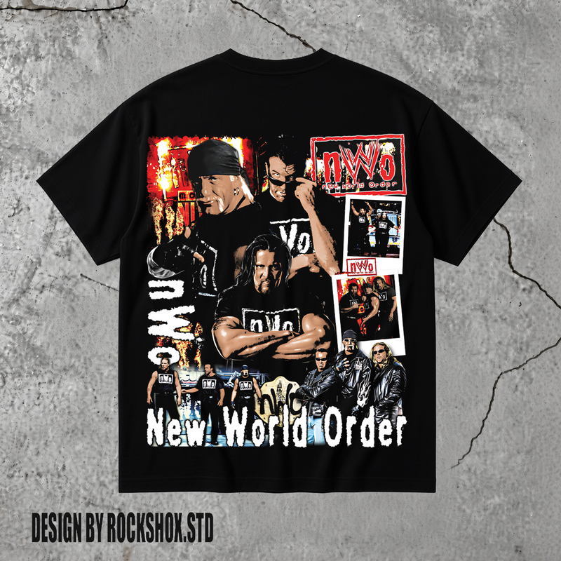 New World Order NWO WWE Wrestling T-Shirt