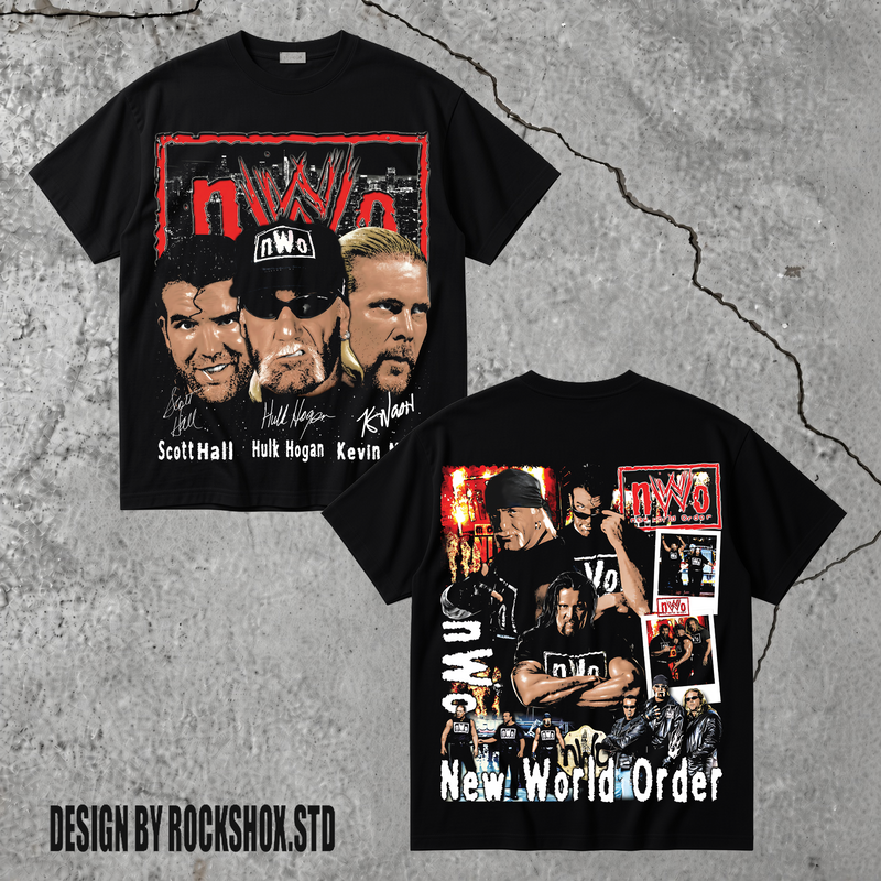 New World Order NWO WWE Wrestling T-Shirt