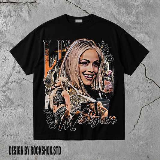 Liv Morgan Extreme Queen Hardcore Diva WWE Wrestling T-Shirt