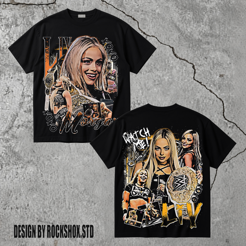 Liv Morgan Extreme Queen Hardcore Diva WWE Wrestling T-Shirt