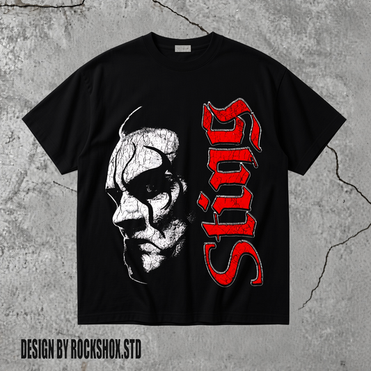 Sting WCW The Icon The Vigilante The Stinger Wrestling T-Shirt