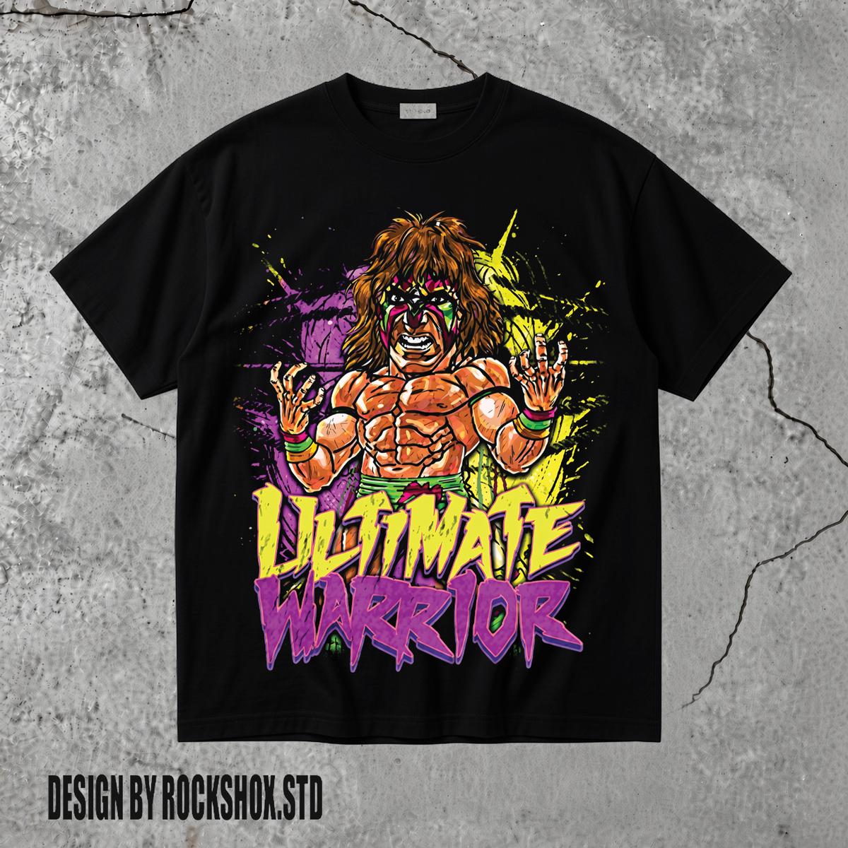Ultimate Warrior Wrestling WWE T-Shirt