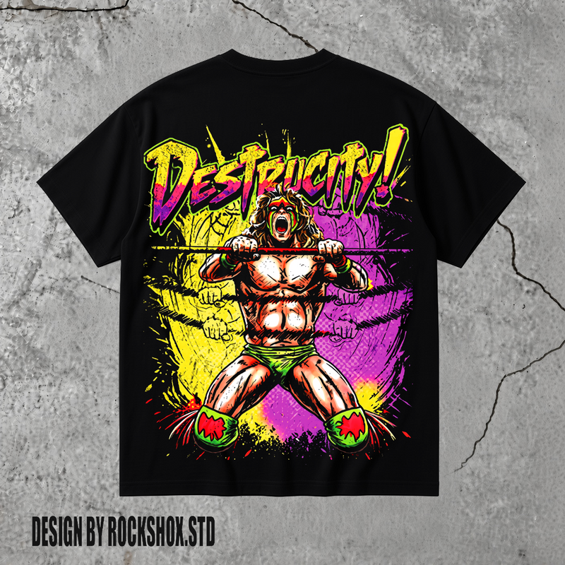 Ultimate Warrior Wrestling WWE T-Shirt