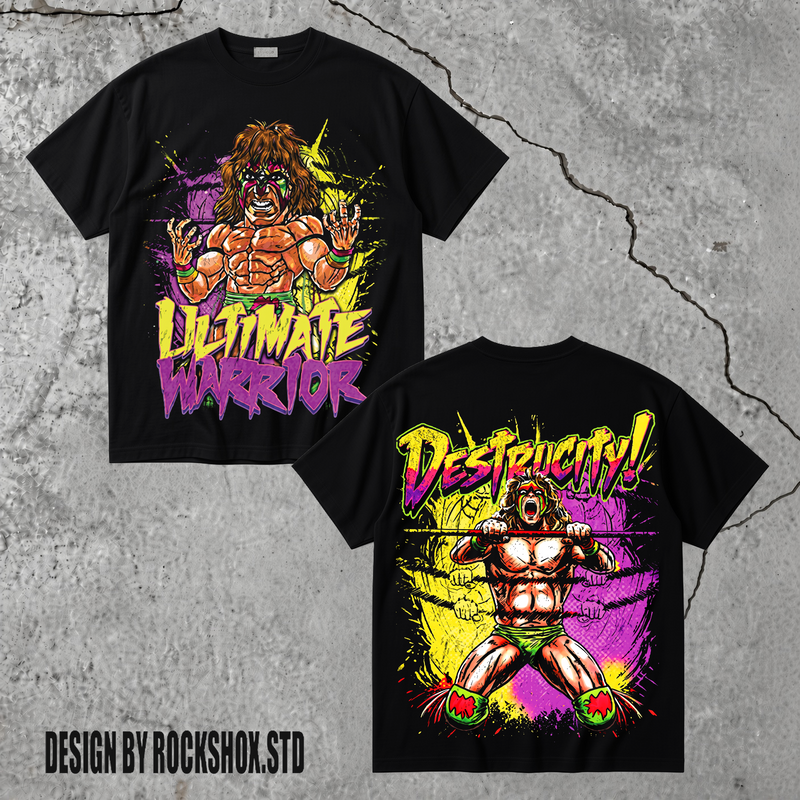 Ultimate Warrior Wrestling WWE T-Shirt