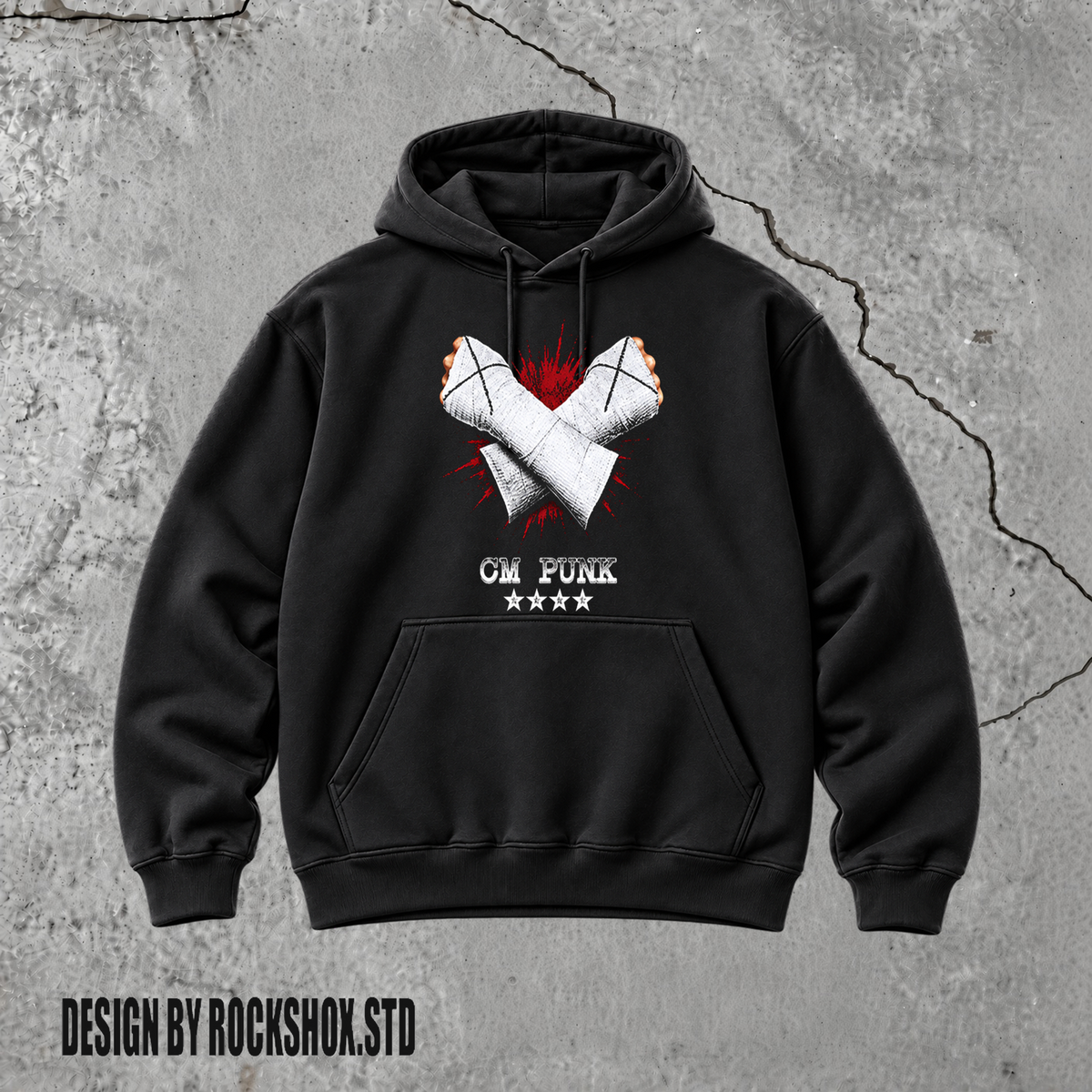 CM Punk Return Vintage Wrestling WWE Hoodie