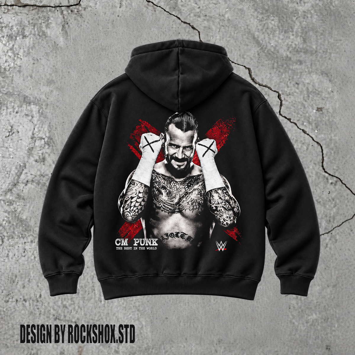 CM Punk Return Vintage Wrestling WWE Hoodie
