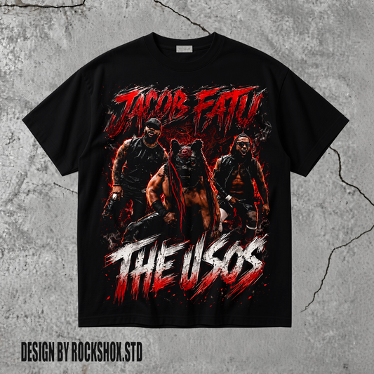 The Usos Jimmy Uso & Jey Uso WWE Wrestling T-Shirt