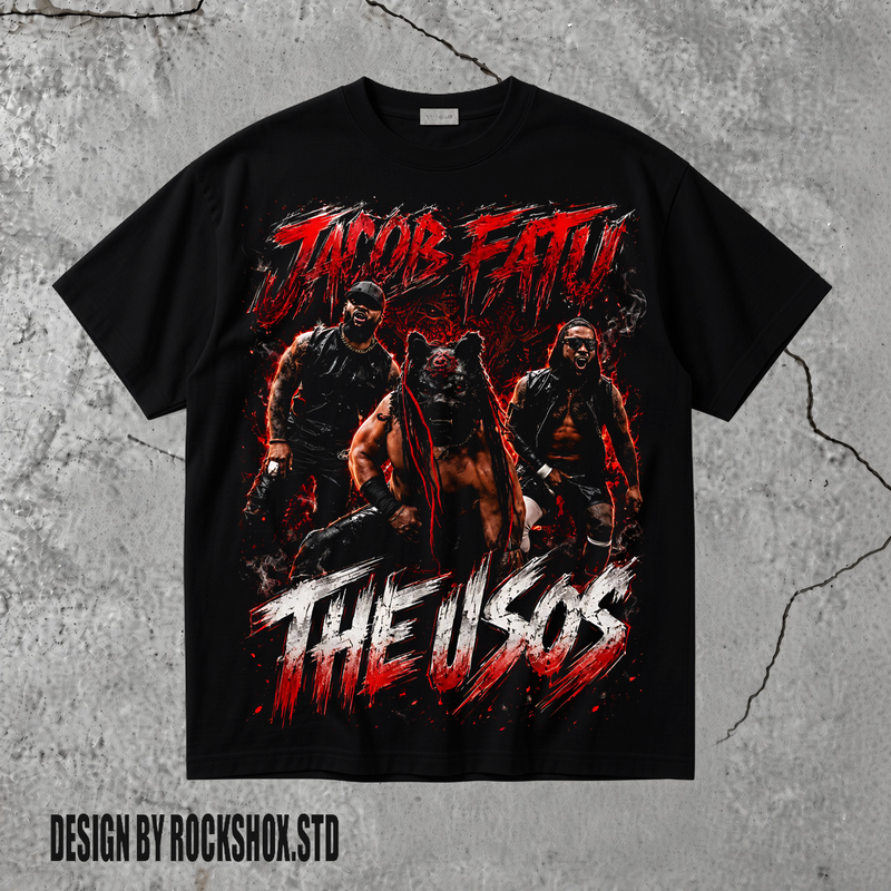 The Usos Jimmy Uso & Jey Uso WWE Wrestling T-Shirt