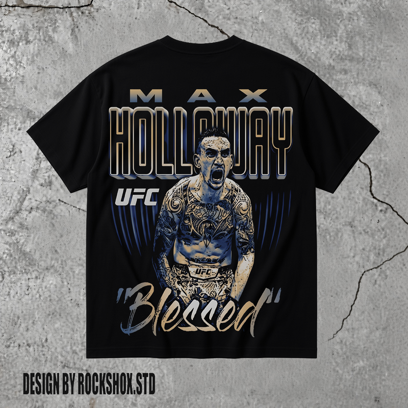 The Blessed Max Holloway MMA UFC T-Shirt