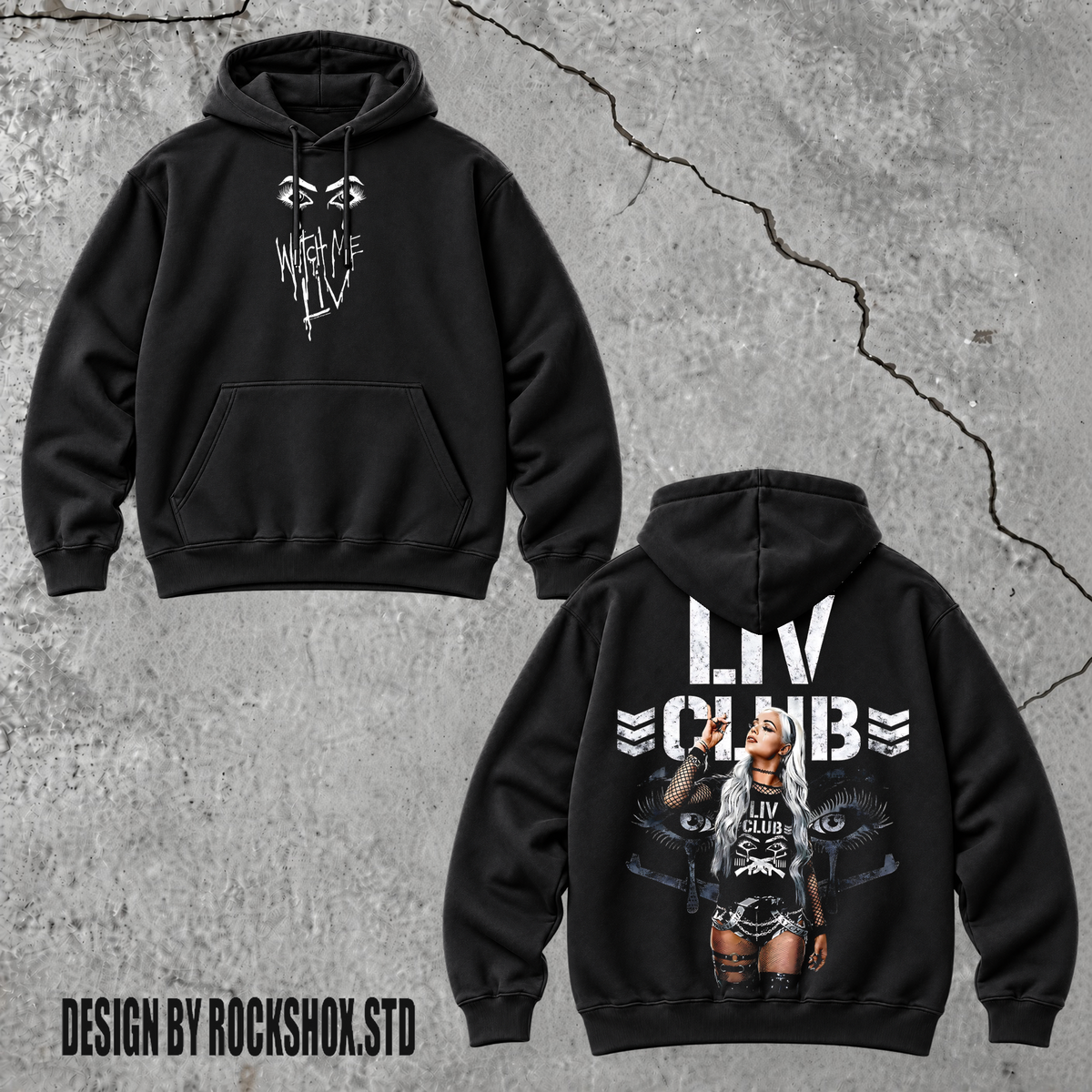 Liv Morgan “The Miracle Kid” Vintage Wrestling WWE Hoodie