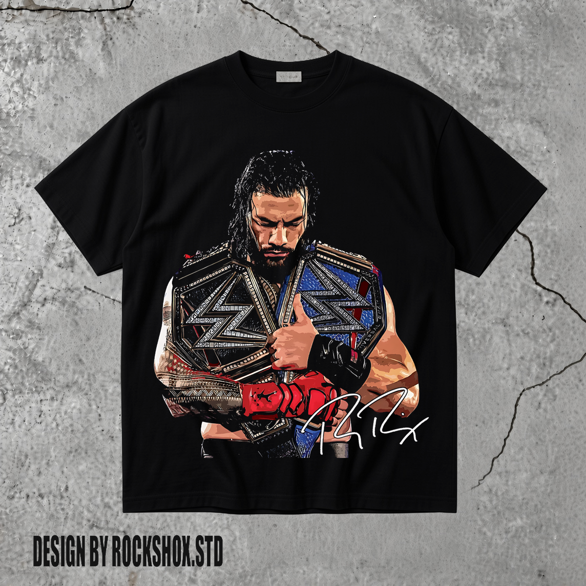 Roman Reigh Trial Chief WWE Wrestling T-Shirt